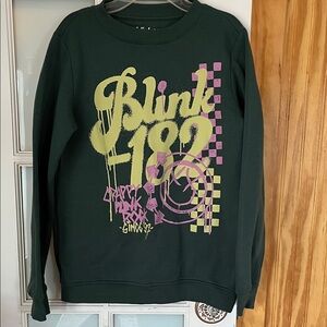 Graphic Dark Green Sweater